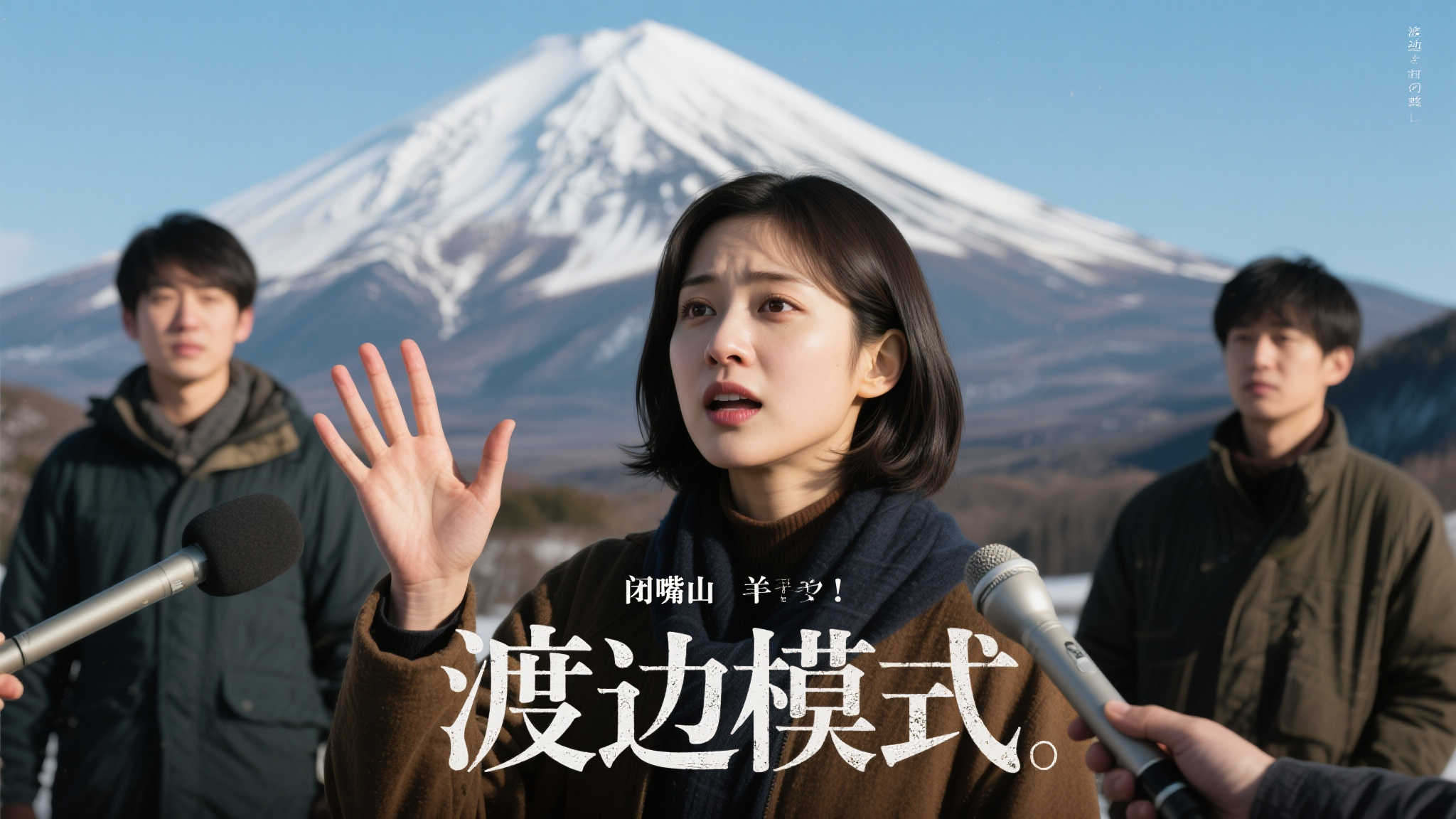 渡边模式上线！〈羊蹄山〉女主演喜悦难掩：别多说！